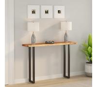 vidaXL Dessus de table rectangulaire 140×30×3,8 cm Bois massif acacia – Planche de remplacement