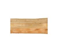 vidaXL Dessus de Table 140x60x3,8 cm Bord Vivant Bois Massif manguier