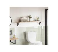 Dessus de table 160x20x2 cm rectangulaire bois massif d'acacia, dessus de table de rechange, dessus de table rectangulaire, dessus de table d'appoint