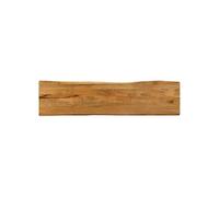 Dessus de table 180x40x3,8 cm bord vivant bois massif manguier