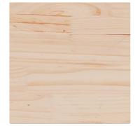 vidaXL Dessus de table 40x40x1,7 cm carré bois de pin massif, dessus de table en bois, dessus de table d'appoint, dessus de 847409