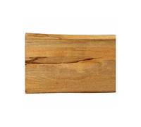 Dessus de table 60x40x3,8 cm bord vivant bois massif manguier