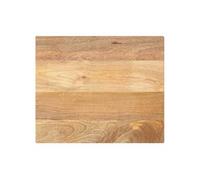 Dessus de table 60x50x2,5 cm rectangulaire bois massif manguier 371457