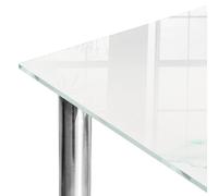 Dessus de Table 60x60 cm | Imprimé Décoratif | Résistant aux Rayures | Vagues colorées | Bords Polis | pour Table à Manger, Table Basse et Bureau | Verre Trempé | Plusieurs Tailles