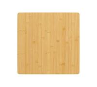 Dessus de table 60x60x2,5 cm bambou, dessus de table à manger, dessus de table en bambou,, dessus de table basse, dessus de table carré 352700