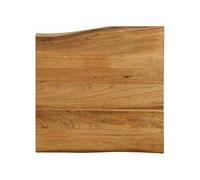 vidaXL Dessus de table en bois massif manguier 60×60×2,5 cm – bord vivant