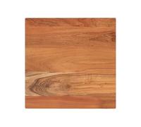 vidaXL Dessus de table 60x60x3,8 cm carré Bois massif d'acacia Multicolore