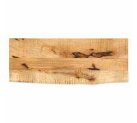 vidaXL Dessus de table Bord vif en bois massif manguier brut 70x40x2,5 cm