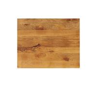 vidaXL Dessus de Table 90x80x3,8 cm rectangulaire Bois Massif manguier