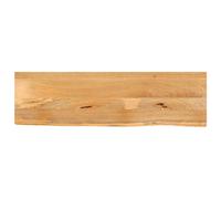 Dessus de table à bord vivant 110x40x3,8cm bois massif manguier vidaXL