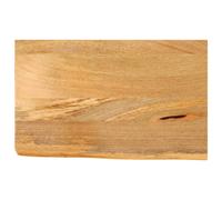 Dessus de table à bord vivant 60x20x3,8 cm bois massif manguier vidaXL