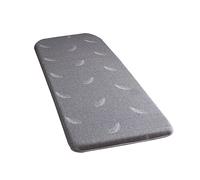 Dessus de table antidérapant en mousse à mémoire de forme pour âge - Tête carrée pour thérapie par l'âge, camping, voyage - Gris - 70 x 190 cm - Épaisseur 3 cm - Confort et soutien