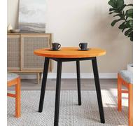 Dessus de Table Blanc Ø30x2,5 cm Bois de Pin Massif Rechange Cuisine vidaXL