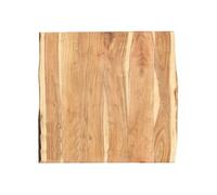 Vidaxl Dessus De Table Bois D'acacia Massif 60x(50-60)X3,8 Cm