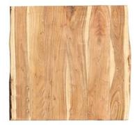 Vidaxl Dessus De Table Bois D'acacia Massif 60x(50-60)X3,8 Cm