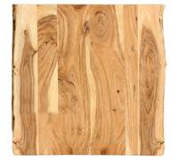 Dessus De Table Bois D'acacia Massif 58x(50-60)X2,5 Cm Vidaxl Vidaxl