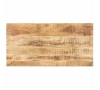 Dessus de table Bois de manguier solide 15-16 mm 100x60 cm
