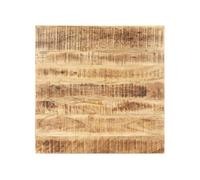 Dessus de table Bois de manguier solide 15-16 mm 70x70 cm