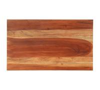 Dessus de table bois massif d acacia 25 27 mm 60x100 cm