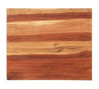 vidaXL Dessus de table 285989 Bois massif d'acacia 25-27 mm 60x70 cm Brun