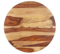 Dessus de table Bois solide Rond 15-16 mm 60 cm