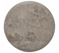 Dessus de Table Crème Ø60x2,5 cm Marbre Jardin Remplacement Table Basse vidaXL