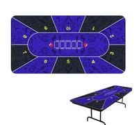 Dessus de table de poker, housse de table de jeu | Grand tapis de de jeu 120x60cm - Couvertures de Table de cartes antidérapantes, tapis de Table de Poker pour Texas Holdem Poker, jeux de cartes