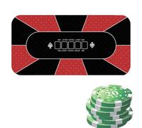 Dessus de table de poker, housse de table de jeu | Grand tapis de de jeu 120x60cm - Couvertures de Table de cartes antidérapantes, tapis de Table de Poker pour Texas Holdem Poker, jeux de cartes