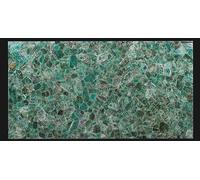 Dessus de table de salon en fluorite verte I Vert Fluoirite Table centrale I Dessus de table époxy fait main pour la maison I Carrelage de cuisine en fluorite verte pour la maison 91,4 x 152,4 cm