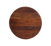 vidaXL Dessus de Table Ø 60x2,5 cm Rond Bois Massif de récupération
