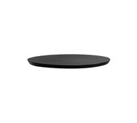 Dessus de table en bois noir, 2 places, ronde - Pomax, Woody - Ø70 cm H4 cm