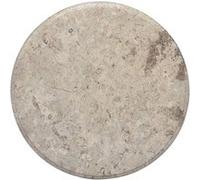 Dessus de table Gris Ø50x2,5 cm Marbre Gris G