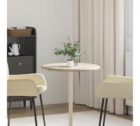 vidaXL Dessus de table Marbre Gris Ø50 x 2,5 cm