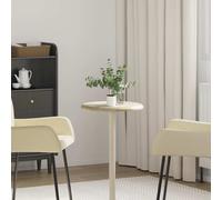 Vidaxl Dessus De Table Crème Ø50x2,5 Cm Marbre