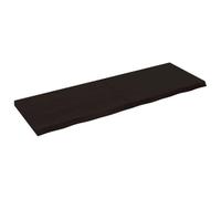 Tafelblad 180x60x(2-6)cm behandeld eikenhout donkerbruin3156457