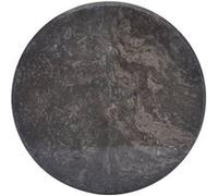 Dessus de table Noir Ø50x2,5 cm Marbre Noir G