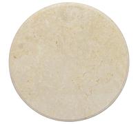 Dessus de Table Noir Ø60x2,5cm Marbre Rechange Remplacement Table Basse vidaXL