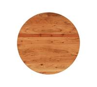 vidaXL – Dessus de table Ø80×3,8 cm Rond Bois massif d'acacia Multicolore
