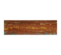 Vidaxl Dessus De Table 110x20x3,8cm Rectangulaire Bois Massif Récupéré Multicolore