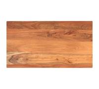 Dessus de Table Plateau Planche Meuble Remplacement Bois Massif d'Acacia vidaXL