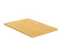 vidaXL Dessus de table en bambou 50x100x2,5 cm Multicolore