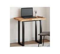 Vidaxl Dessus De Table Rectangulaire 100x50x4 Cm Bois Massif D'acacia Marron