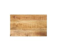 Dessus de table rectangulaire bois massif manguier brut 371280