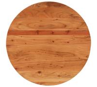 vidaXL Dessus de table rond Ø 50 x 2,5 cm Bois massif de manguier brut multicolore