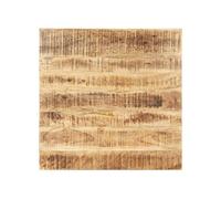 Dessus de table Bois de manguier solide 15-16 mm 80x80 cm