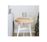 Dessus de table rond Ø30x3 cm bois de pin massif, plateau de table en bois, dessus de table à manger, plateau de table en bois massif
