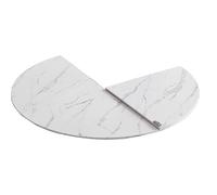 Dessus de table rond, protection en bois à 4 plis, plateau de table temporaire peu encombrant, 120 cm