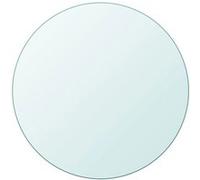 vidaXL Dessus de table ronde en verre trempé 900 mm 243630