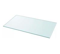 Dessus de table - vidaXL - Rectangulaire - Verre trempé - 1200 x 650 mm - Transparent
