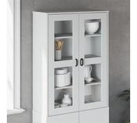 Vidaxl Dessus Pour Buffet Viken Blanc Bois D'ingénierie Blanc